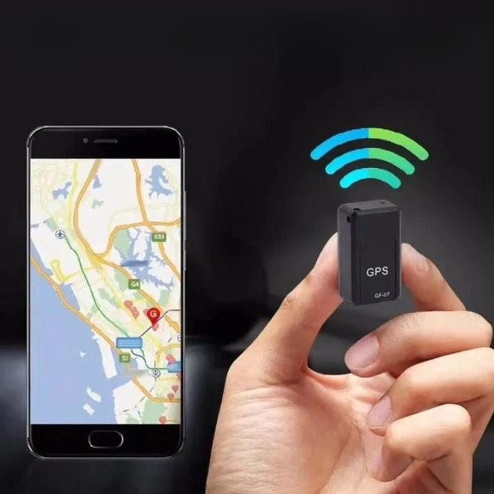 Kompakter Magnet-GPS-Tracker zur Echtzeit-Ortung von Fahrzeugen, Personen und Wertsachen. Ideal für Diebstahlschutz.