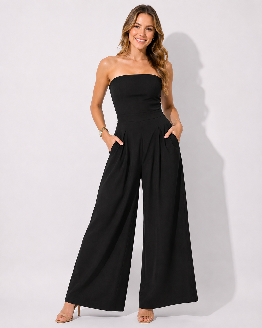 Eleganter Damen Jumpsuit für festliche Anlässe. Stilvoller Overall, bequem & modisch.
