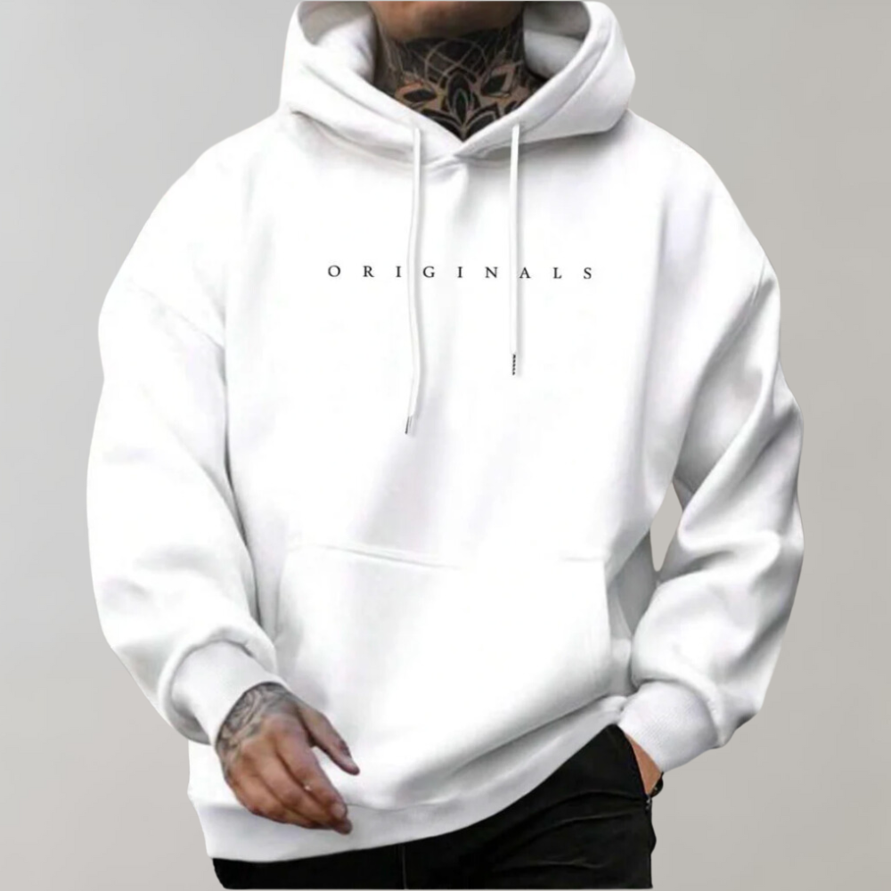 Herren Hoodie, moderner Kapuzenpullover für lässige Freizeitkleidung und urbanen Alltagslook, stilvoll & komfortabel.