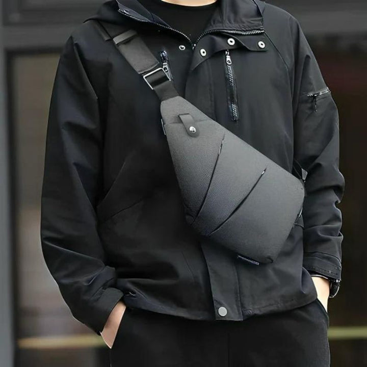 Herren diebstahlsichere Umhängetasche, Crossbody Bag für sichere Aufbewahrung von Wertsachen.