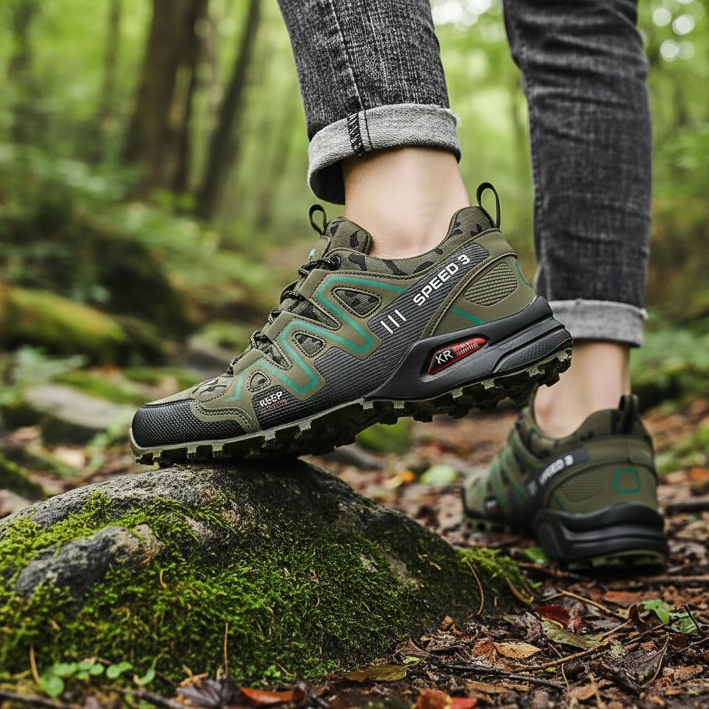 Unisex Wasserdichte Wanderschuhe Adeline für Abenteuer, Komfort & rutschfeste Outdoor-Aktivitäten.