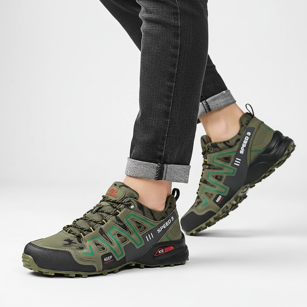 Wasserdichte Unisex Wanderschuhe Adeline aus robustem Material, ideal für Trekking & Outdoor-Abenteuer.
