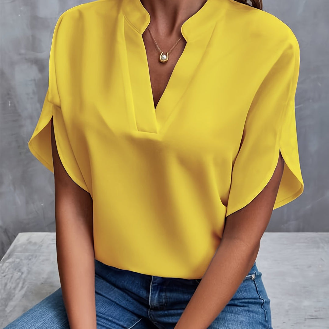 Elegante Damen Bluse, passt zu Rock & Hose. Schicke Damenmode, perfekt für Frühling, Sommer und jeden Anlass.