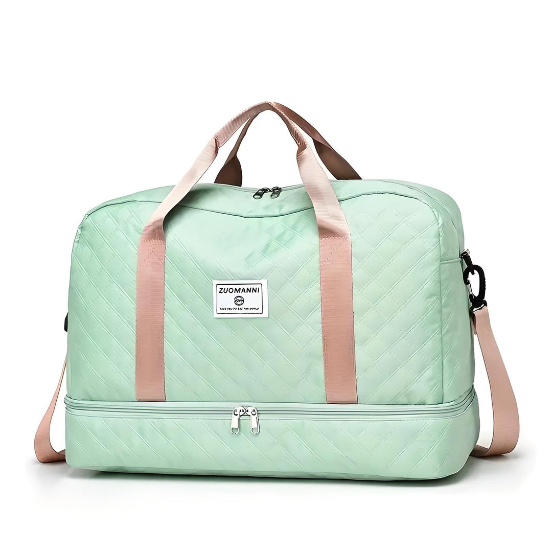 Smart organisierte Damen Reisetasche, ideal als Weekender und Handgepäck für entspannte Reisen.