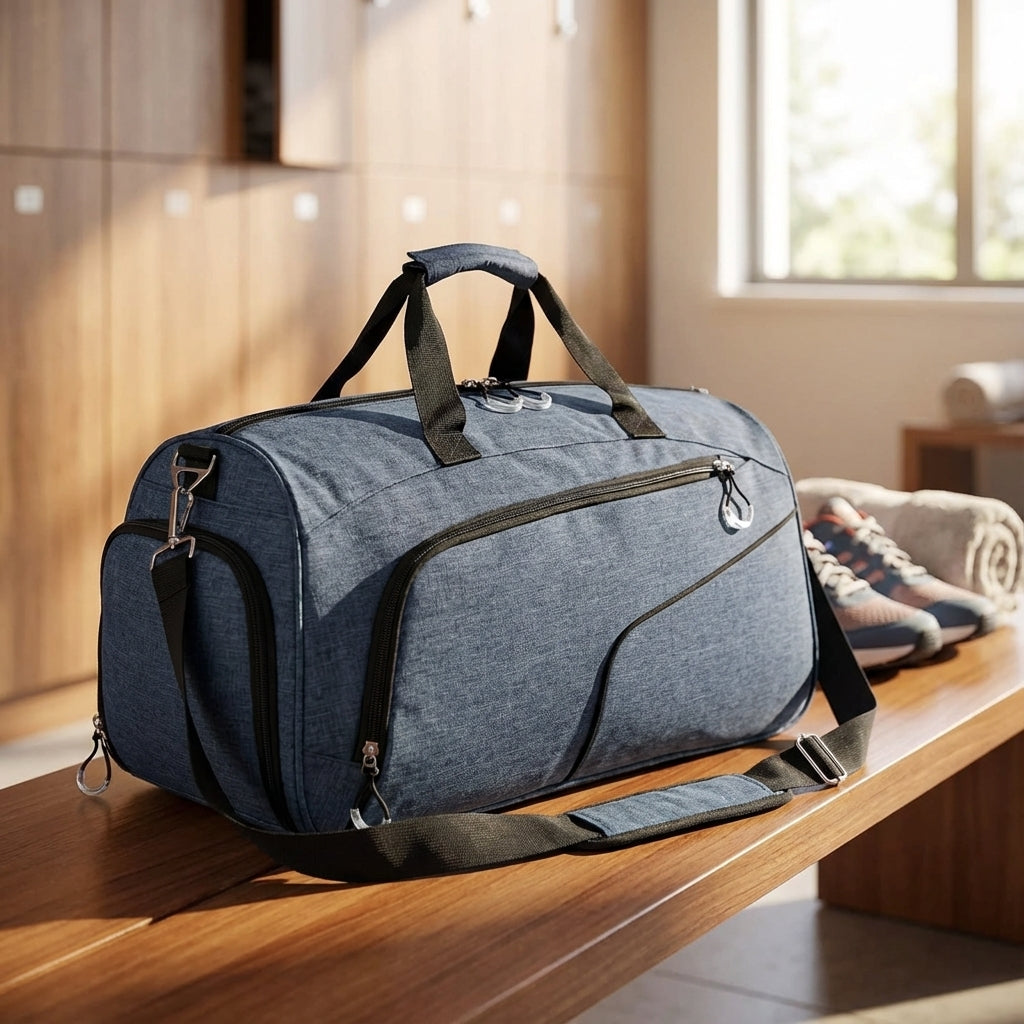 Unisex 35L wasserdichte Sporttasche/Reisetasche, robustes Material, ideal für Sport und Reisen.