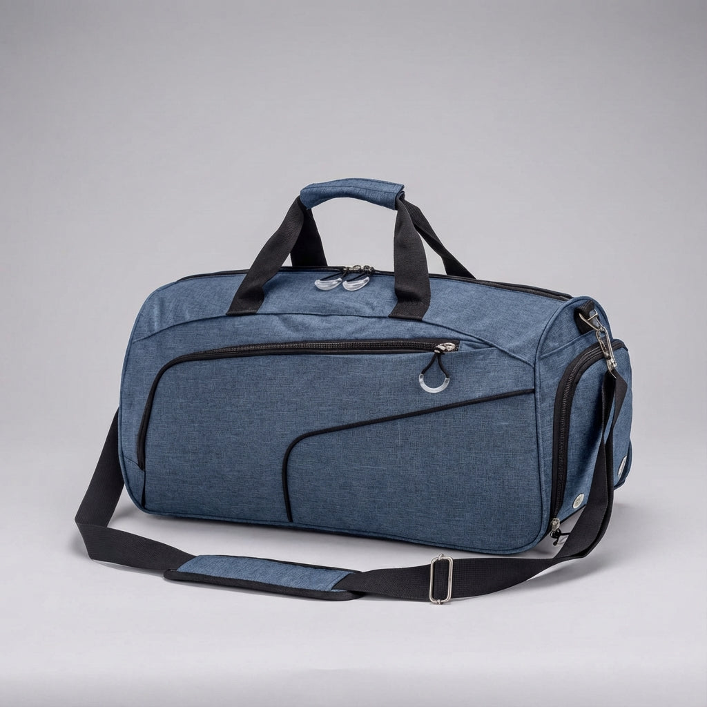 Unisex Sport- & Reisetasche (35L) mit intelligenten Fächern, z.B. Schuhfach, Nassfach, wasserdicht.