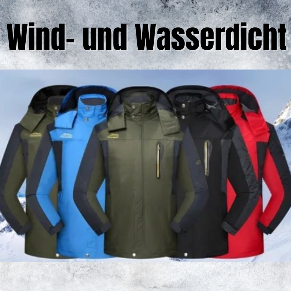 Stilvolle Herren Wanderjacke Atlas, robust und bequem, ideal für Outdoor-Abenteuer; winddicht & wasserabweisend.