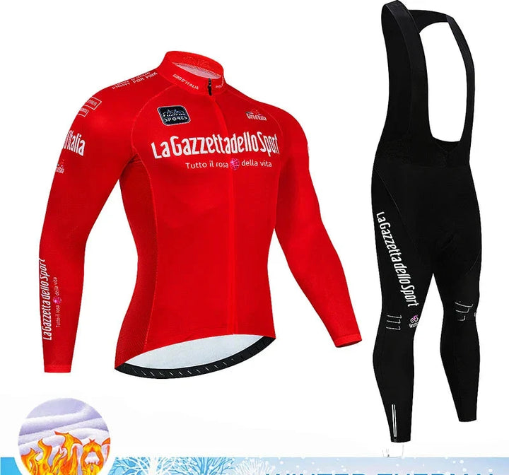Herren Winter Radhose mit 20D Gelpolster & Thermofleece: Komfort und Wärme für Radsport im Freien.
