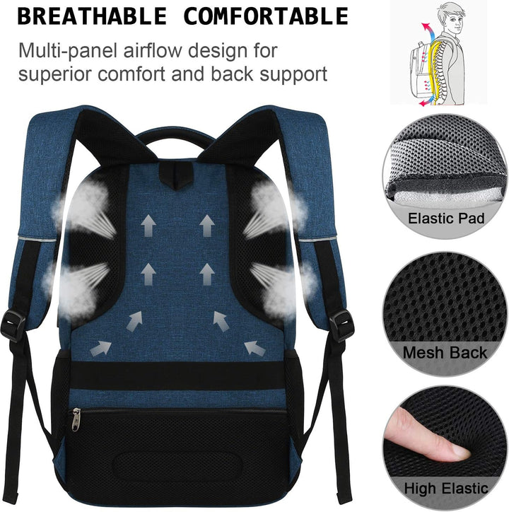 Großer Reiserucksack SmartBack, wasserdicht, viel Stauraum, mit Powerbank-Anschluss.
