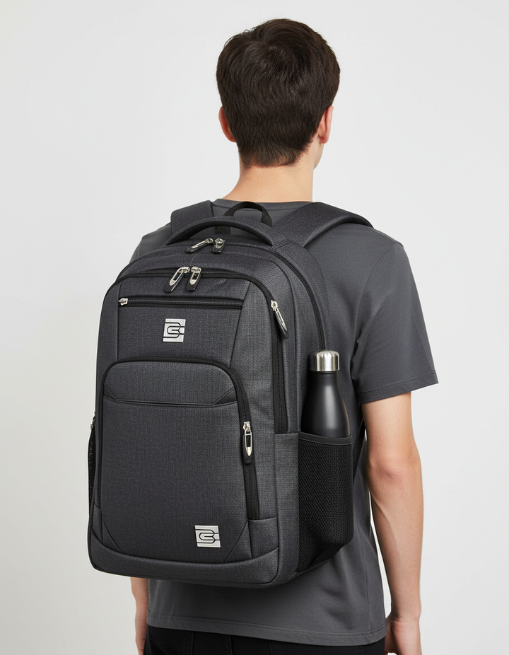 Urbaner Laptop-Rucksack SmartBack, wasserdicht, mit externem USB-Port.