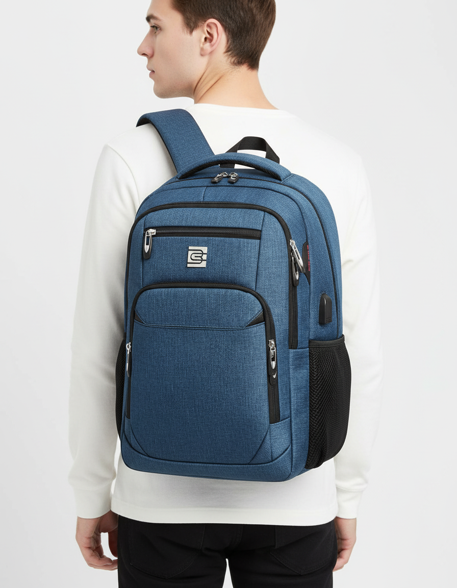 Funktionaler Tagesrucksack SmartBack, wasserdicht, mit vielen Organisationsfächern.