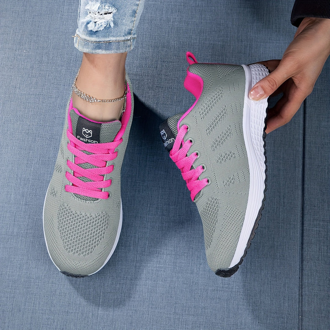 Flexible & rutschfeste Außensohle der Damen-Sneaker, bietet sicheren Halt und Dämpfung im Alltag.