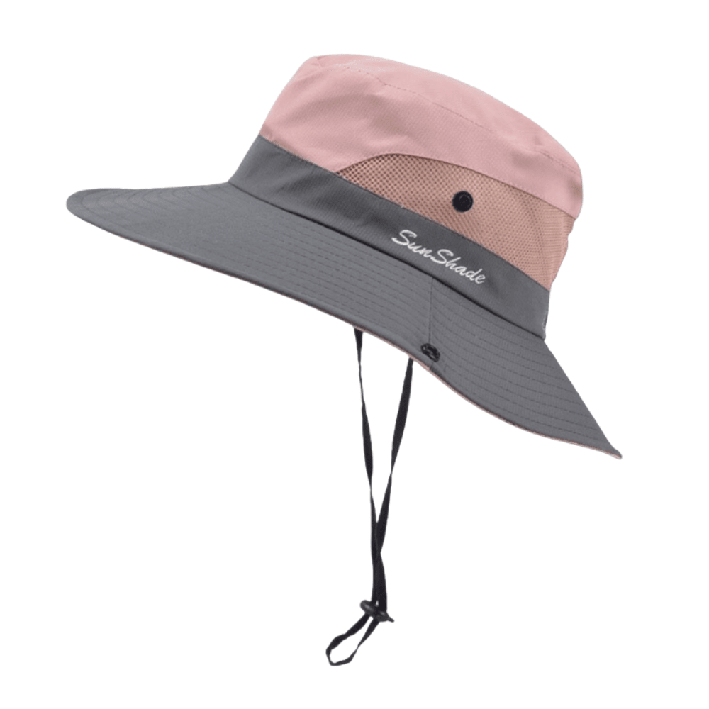 Leichter UV-Schutz-Sonnenhut für Damen, faltbar & atmungsaktiv, ideal für Sommer & Strand.