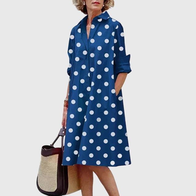 Lässiges Damenkleid, Relaxed Fit, mit nützlichen Taschen. Für einen bequemen & schicken Sommer-Look.