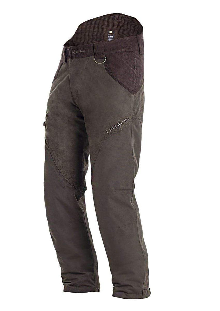 Graue Herren Jagdhose, wasserdicht & atmungsaktiv. Leichte, geräuscharme Outdoorhose für Jagd & Wandern.