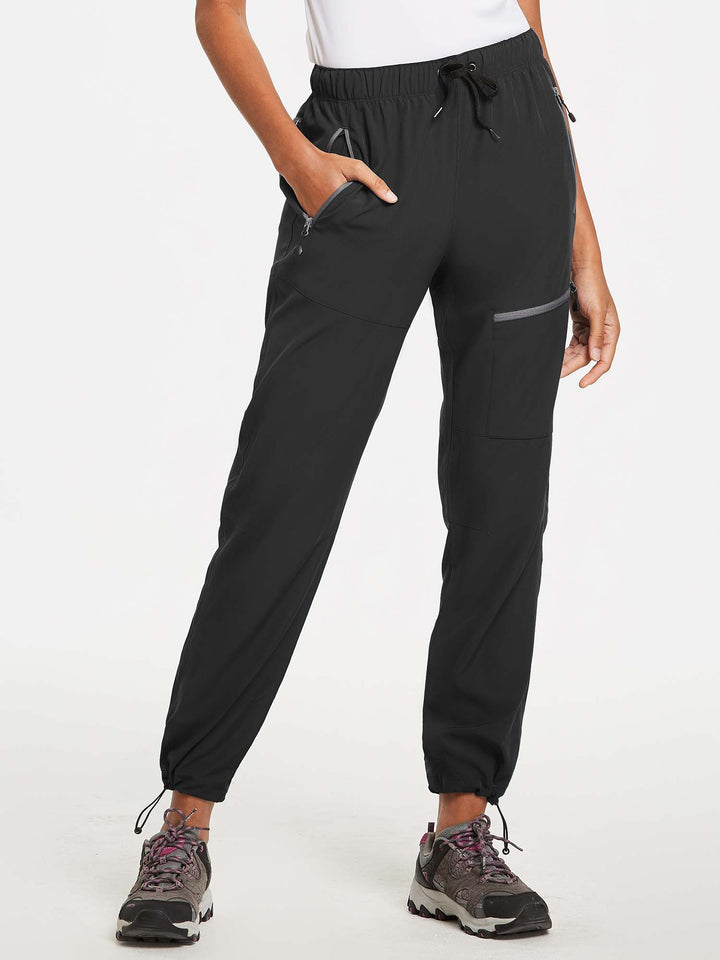 Robuste Freizeithose für Damen mit UV-Schutz, perfekt für Outdoor-Aktivitäten.