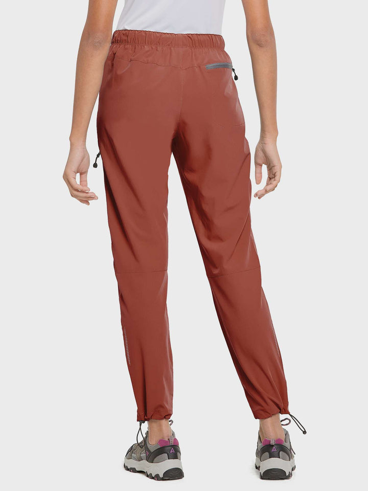 Aktive Damen Trekkinghose, leicht & robust, mit verstellbarem Bund.