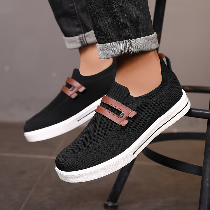 Lässiger Herren Freizeitschuh, Slip-On Design, hoher Tragekomfort im Alltag.