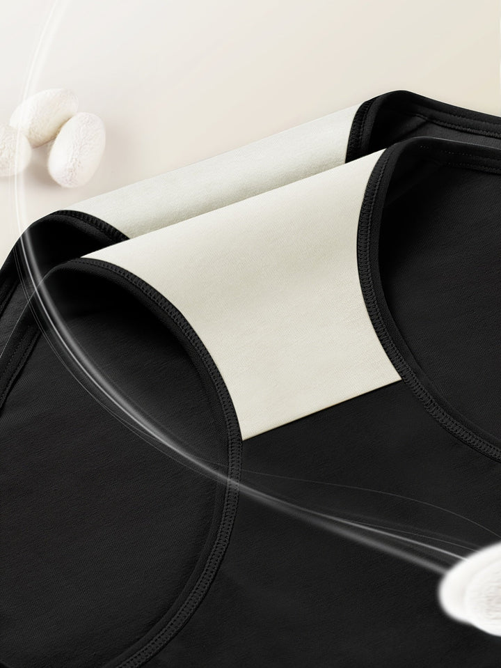 Grau High-Waist Damenunterwäsche mit Bauchstütze. Komfortabler, formender Damenslip für ein angenehmes Gefühl.