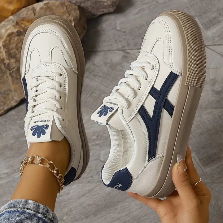 Damen Turnschuhe mit Schmerzlinderung, orthopädische Bequemschuhe für gesunde und aktive Füße.