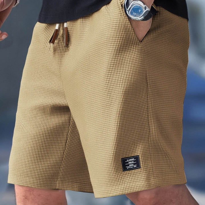 Casual Herren Sommer Shorts mit Kordelzug, perfekt für entspannte Freizeitaktivitäten und Outdoor-Abenteuer.