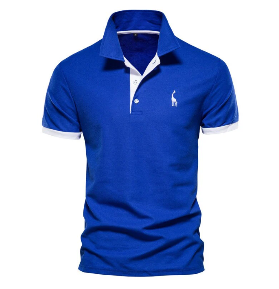 Elegantes Herren Polohemd für den Sommer, atmungsaktiv & zeitlos, perfekt für stilvolle Herrenkleidung.