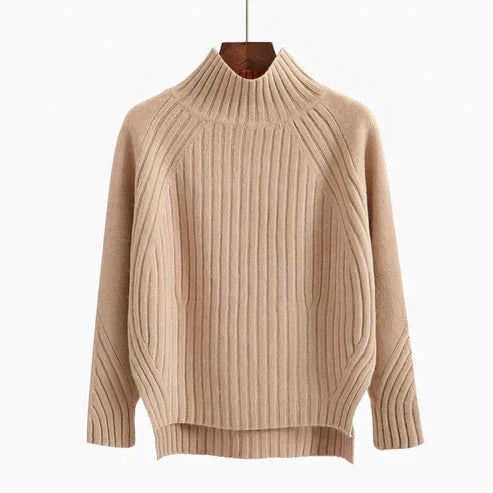 Damen Strickpullover Mira: vielseitiges Oberteil für Alltag, Büro & Freizeit. Eleganter, komfortabler Damenpullover.