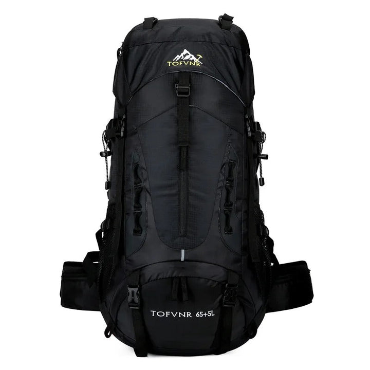 Multifunktionaler 45L Reiserucksack, wasserdicht und ideal für Abenteuerurlaube.