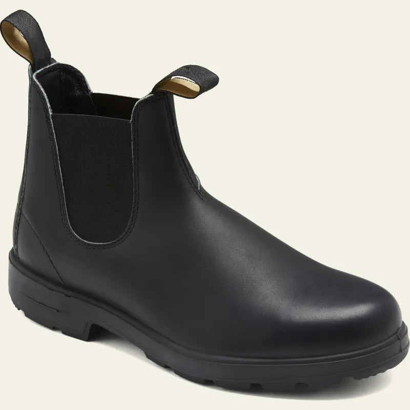Robuste, wasserdichte Herren Chelsea-Stiefel mit elastischen Einsätzen, perfekt als Slip-on Alltagsschuhe.