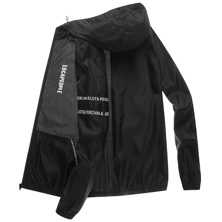 Herren UV-Schutzjacke, ultraleicht & atmungsaktiv. Idealer Windbreaker für Outdoor, Wandern & Sport.