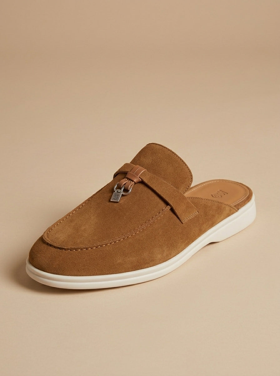 Elegante Herren Mokassins Mules, atmungsaktiv und leicht. Perfekte Casual Schuhe für warme Tage.