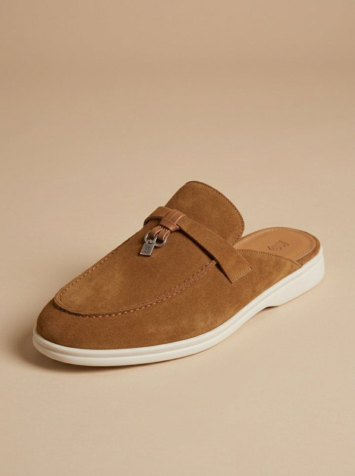Elegante Herren Mokassins Mules, atmungsaktiv und leicht. Perfekte Casual Schuhe für warme Tage.