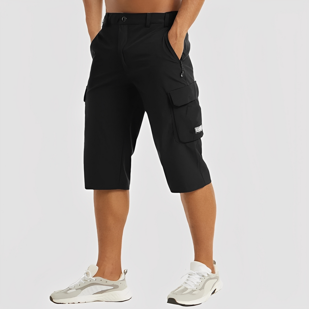Vielseitige Cova Stretch-Cargohose für Herren, ideal für Freizeit, Arbeit und Outdoor-Aktivitäten.