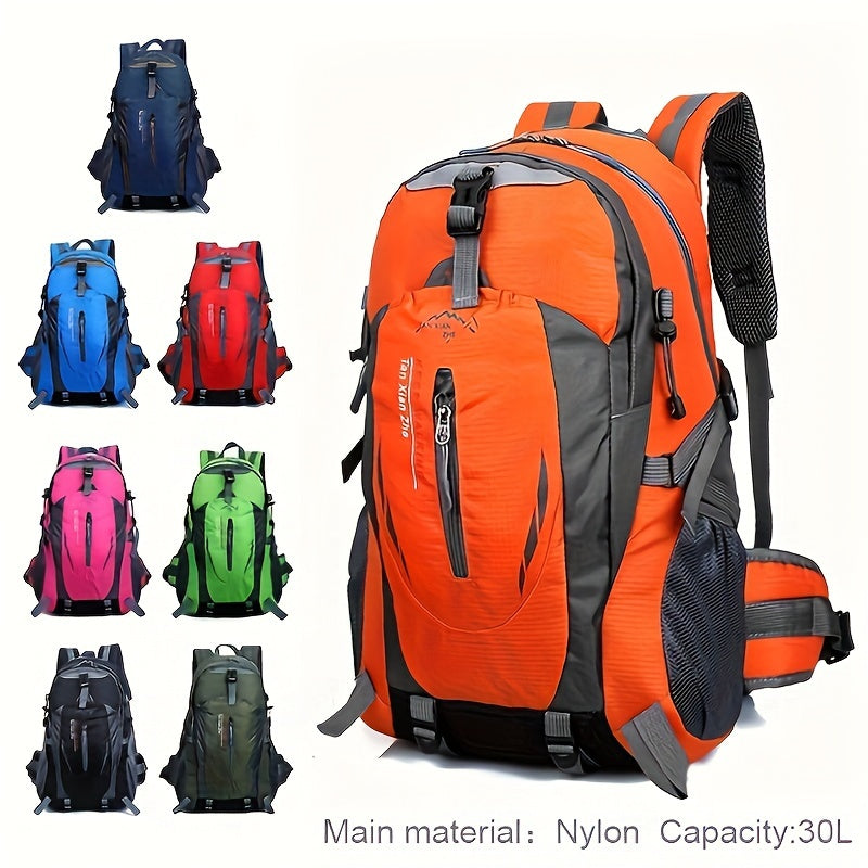 Wasserdichter ExploreLite Unisex Bergsport-Rucksack aus Nylon, ideal für Outdoor-Abenteuer.
