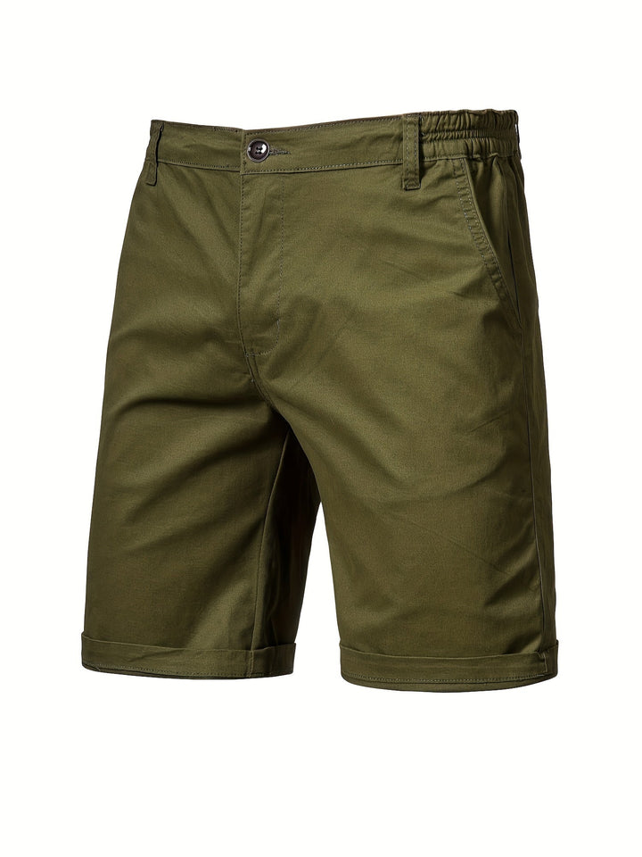 Stilvolle Herren Casualshorts Regular Fit für Streetwear und Freizeit, perfekt als Sommerkleidung.