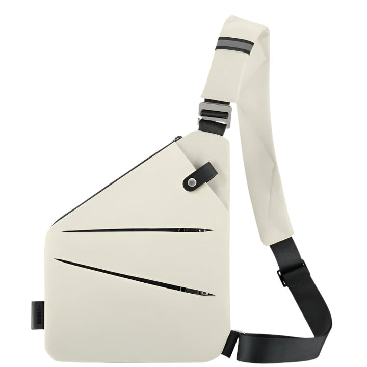 Leichte Anti-Diebstahl Tasche für Damen aus Polyester. Komfortabel für lange Reisetage & Stadtbummel.