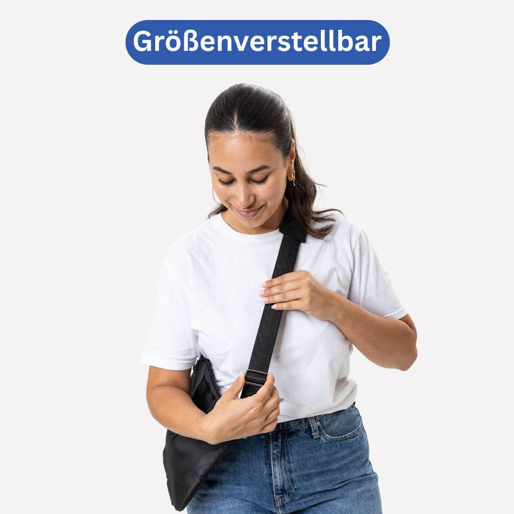 Vielseitige Anti-Diebstahl Umhängetasche für Damen, Polyester, ideal für sichere Reisen & Alltag.