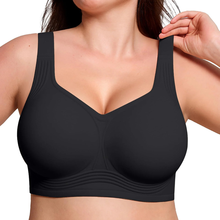 Weicher Damen Bügelloser BH aus atmungsaktivem Stoff, nahtlos, unsichtbar und super bequem.