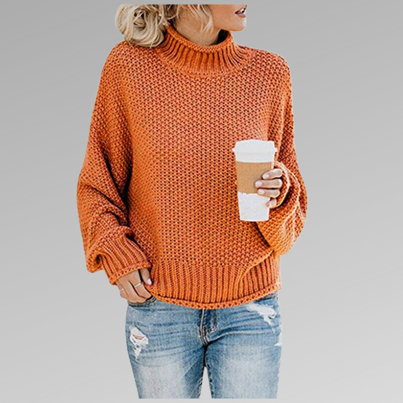 Eleganter Damen Herbstpullover, langärmlig, ideal für stilvolle Casual-Looks & die Übergangszeit.