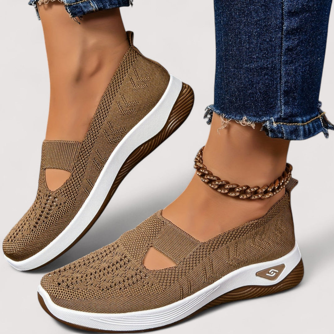 Damen Komfortschuhe, perfekt für Alltag & Freizeit, bieten Dämpfung, Rutschfestigkeit & Atmungsaktivität.