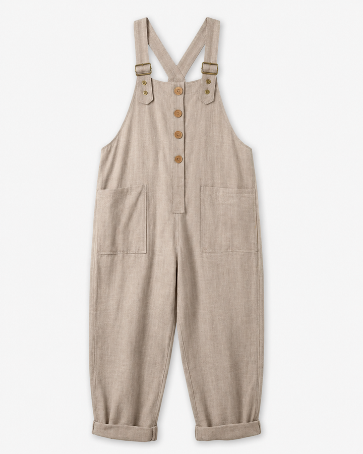 Bequemer Damen Overall mit lockerer Passform, vielseitig für Frühling und Sommer. Idealer Freizeit Overall.