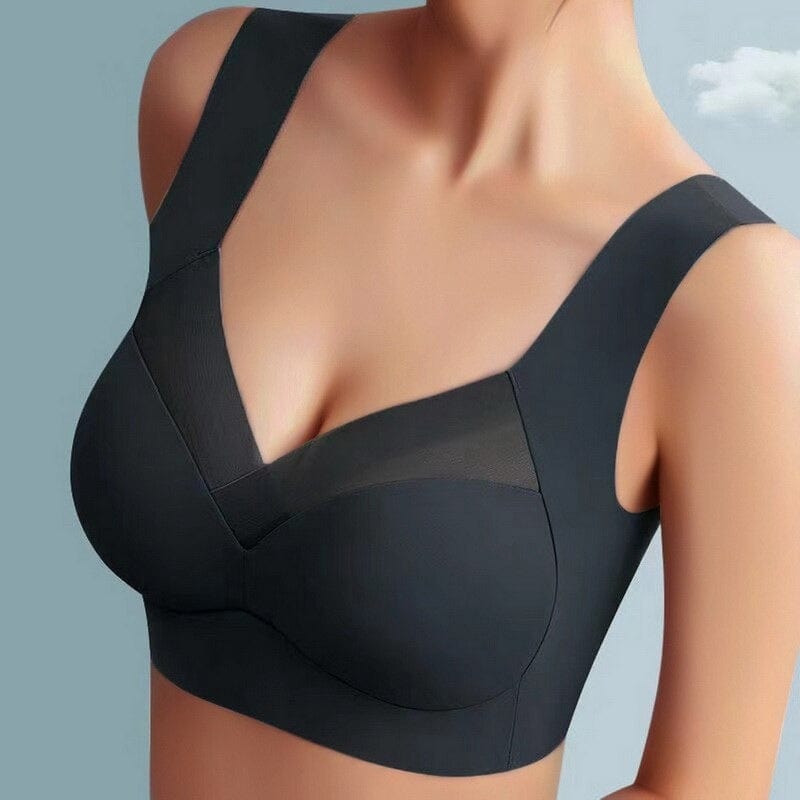 Komfortabler Damen Soft BH ohne Bügel, nahtlos, gibt sanften Push-up für den Alltag.