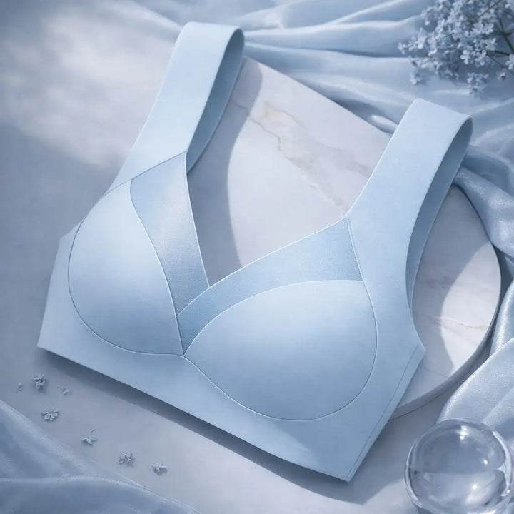Bequemer Damen Soft BH, nahtlos und ohne Bügel, ideal als Push-up für den Alltag.