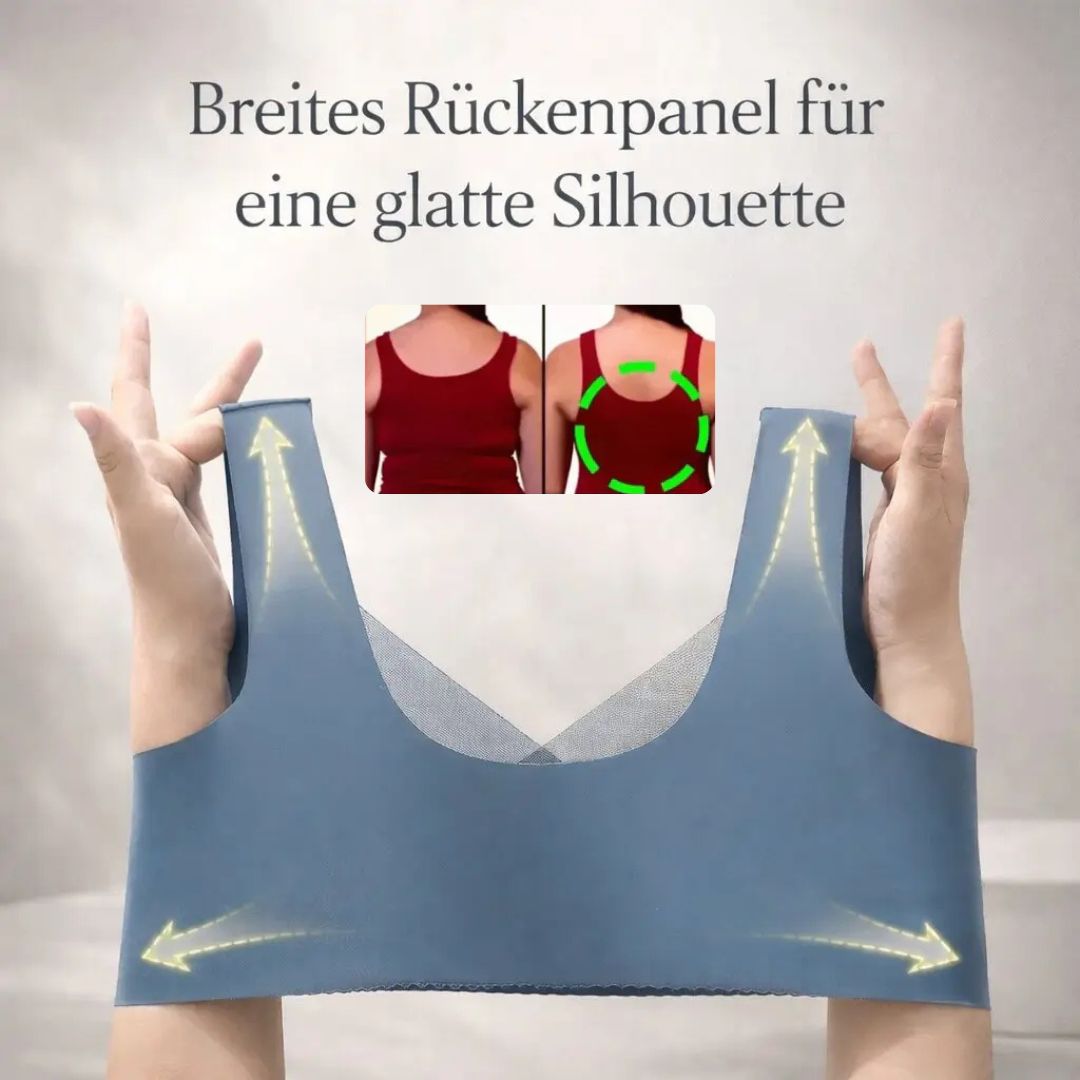 Weicher Damen Komfort BH, nahtlos und ohne Bügel, ideal für unsichtbaren Halt im Alltag.