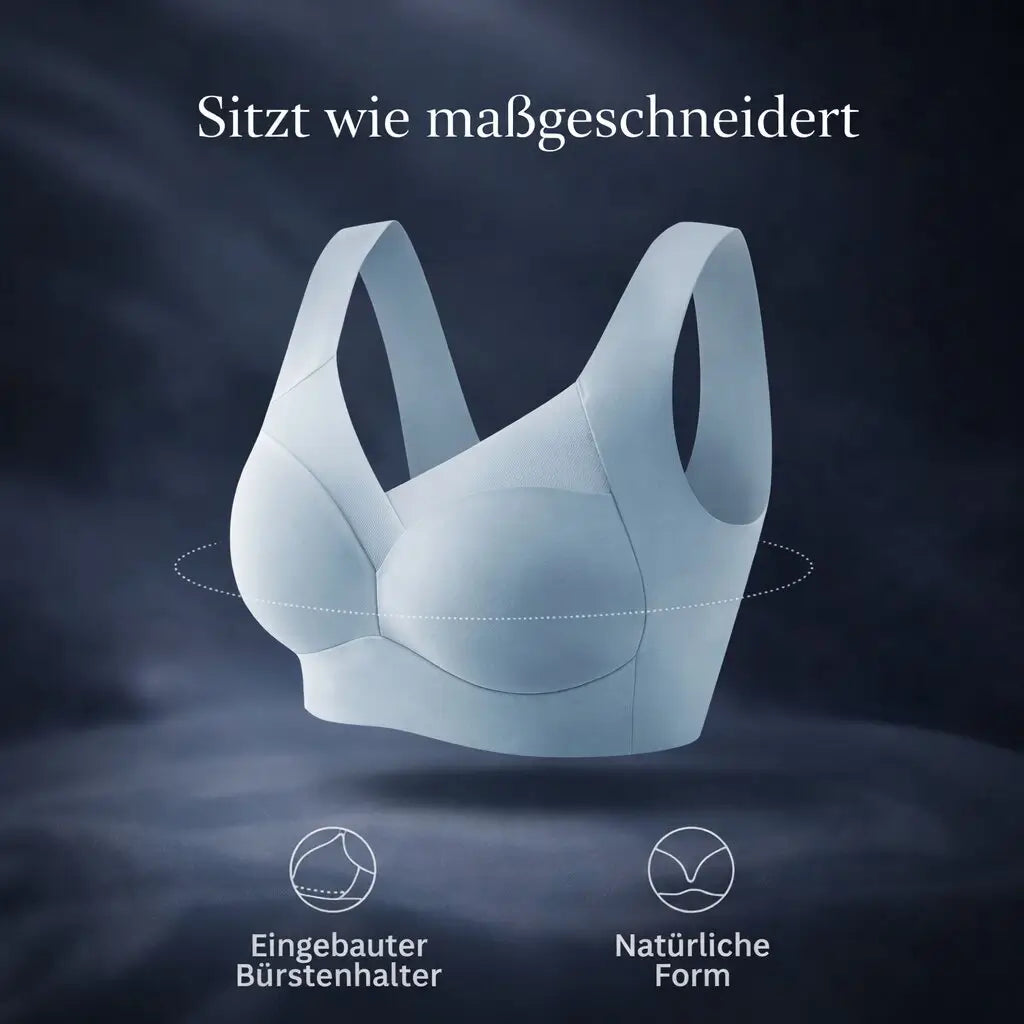 Damen Unterwäsche: Bequemer Soft BH ohne Bügel, nahtlos für sanften Push-up Effekt.