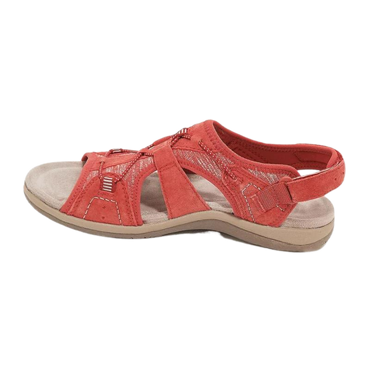 Damen Orthopädische Sandalen in Beige für hohen Komfort, Fußgesundheit & stilvollen Sommer-Look.