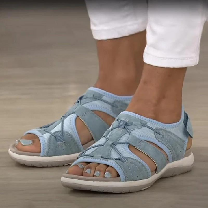 Stylische Damen-Komfortsandalen mit Dämpfung & verstellbaren Riemen, ideal für Alltag & Freizeit.