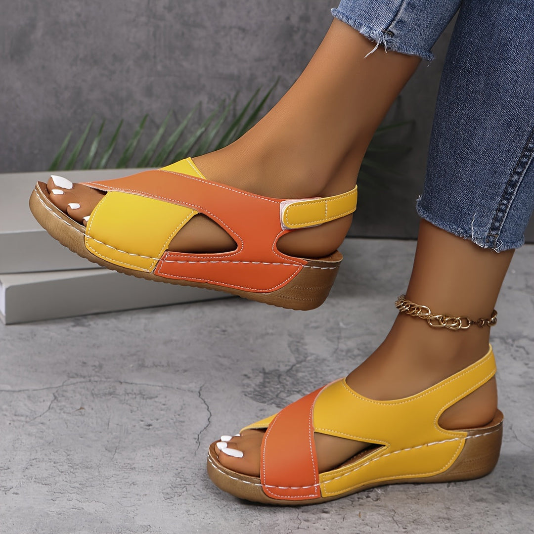 Elegante Damen Sandalen in Grün mit orthopädischer Unterstützung. Komfort Schuhe für stilvollen Alltag im Sommer.