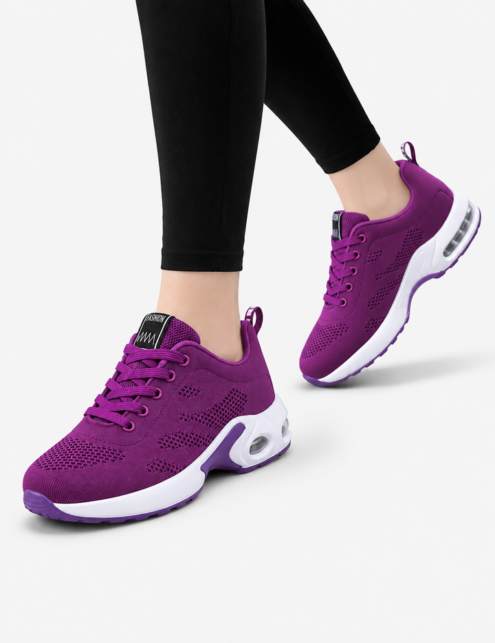 Orthopädische Damen Alltags-Sneakers, weich & stützend. Für Fußgesundheit und aktiven Komfort.