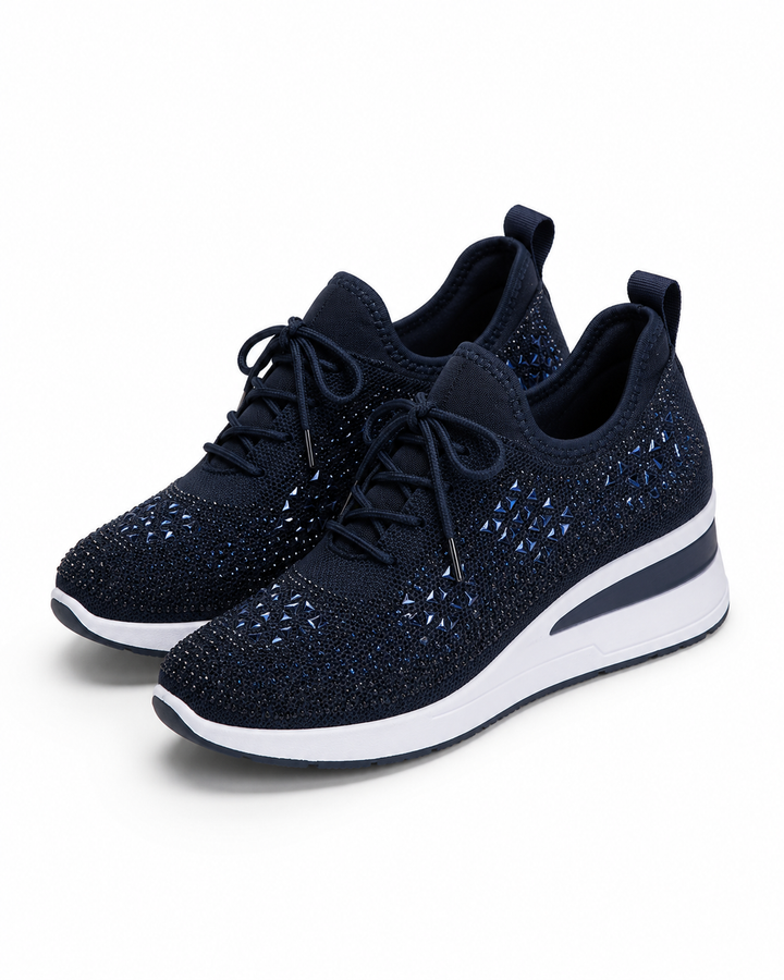 Atmungsaktive Damen Komfort-Sneakers. Ideal als Alltagsschuhe & Sportschuhe für Frauen.